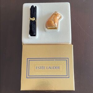 Estée Lauder Compact Pig Set in Gold and Black